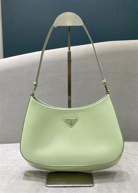 light green prada bag|dark green prada bag.